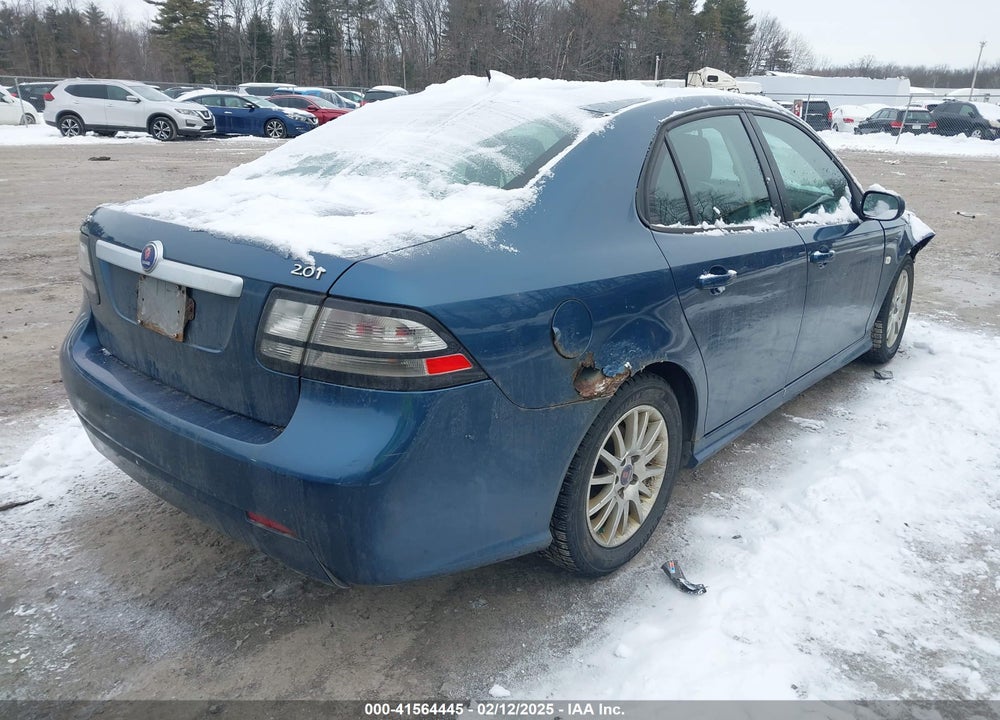 2008 SAAB 9-3 2.0T VIN: YS3FB49Y181101910