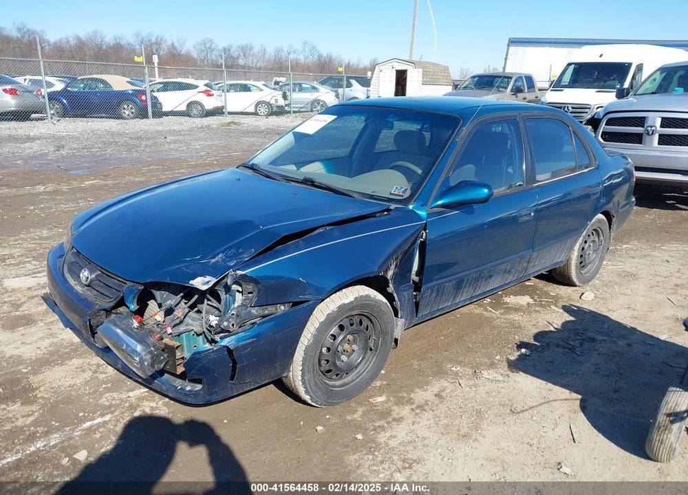 2002 TOYOTA COROLLA LE VIN: 2T1BR12E02C541605