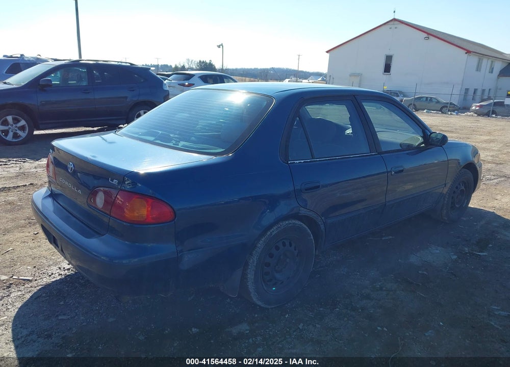 2002 TOYOTA COROLLA LE VIN: 2T1BR12E02C541605