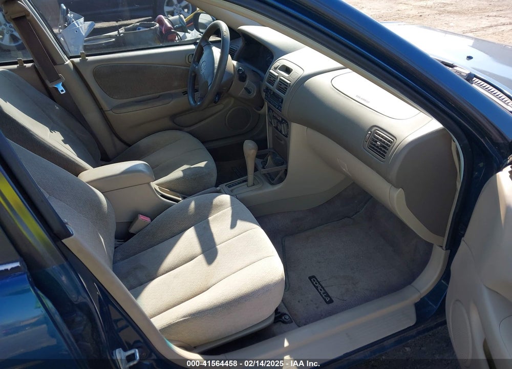 2002 TOYOTA COROLLA LE VIN: 2T1BR12E02C541605