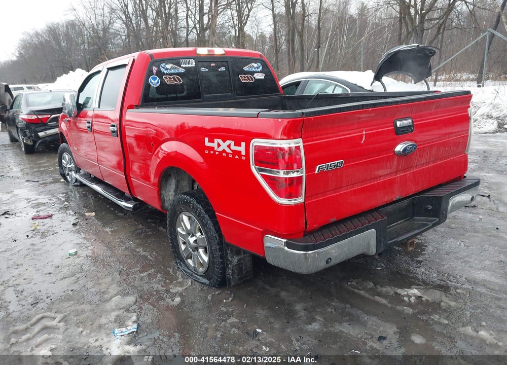 2013 FORD F-150 VIN: 1FTFW1ET8DKF30504