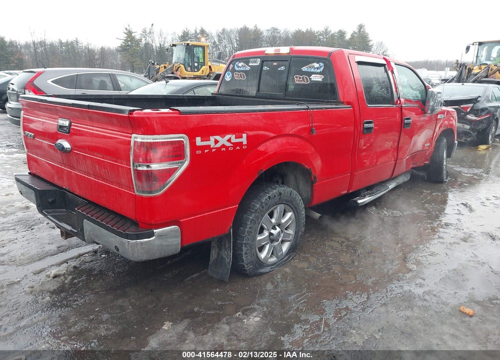 2013 FORD F-150 VIN: 1FTFW1ET8DKF30504