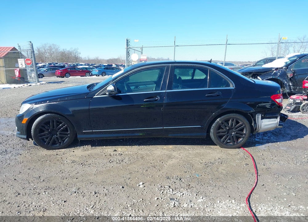 2008 MERCEDES-BENZ C 300 VIN: WDDGF54X58R013454