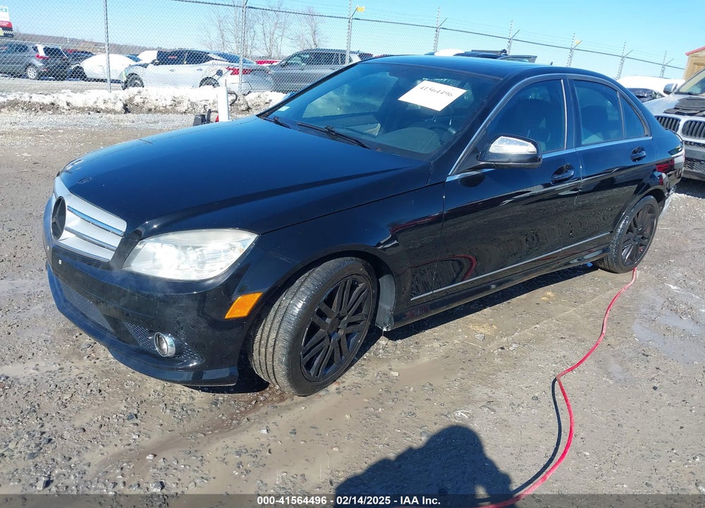 2008 MERCEDES-BENZ C 300 VIN: WDDGF54X58R013454