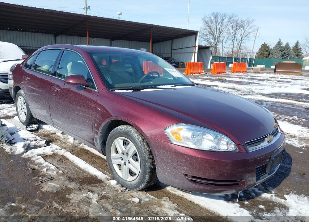 2007 CHEVROLET IMPALA LS VIN: 2G1WB58K479178588