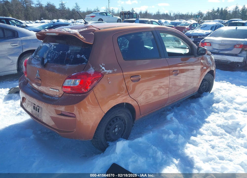 2017 MITSUBISHI MIRAGE VIN: ML32A3HJ6HH010844