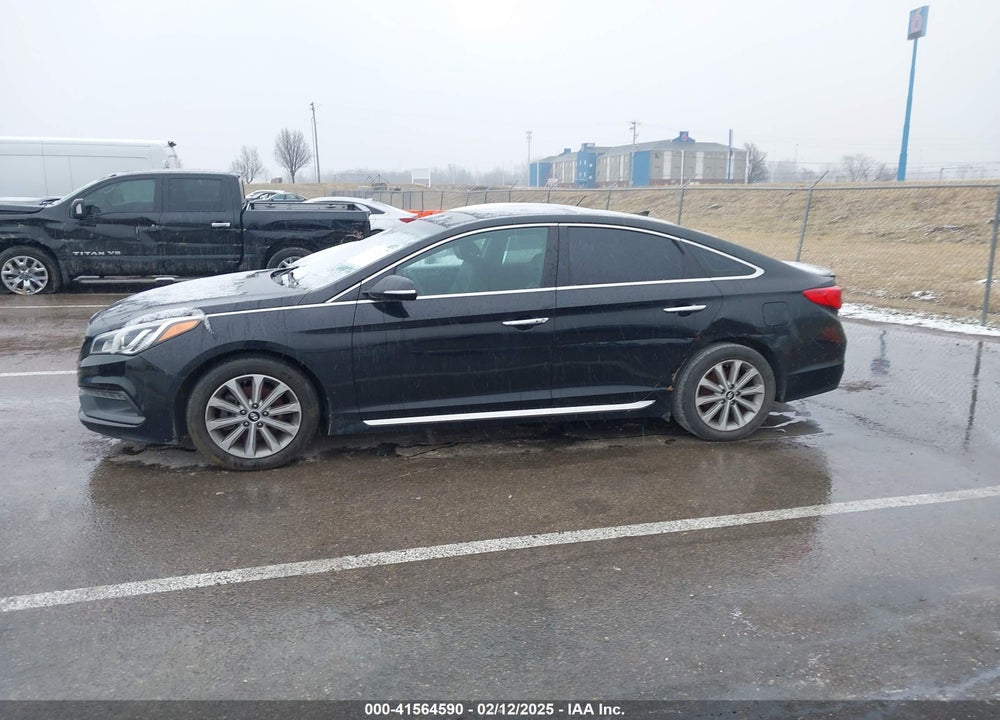 2016 HYUNDAI SONATA VIN: 5NPE34AF0GH383085