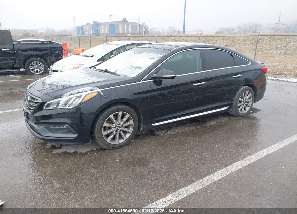 2016 HYUNDAI SONATA VIN: 5NPE34AF0GH383085