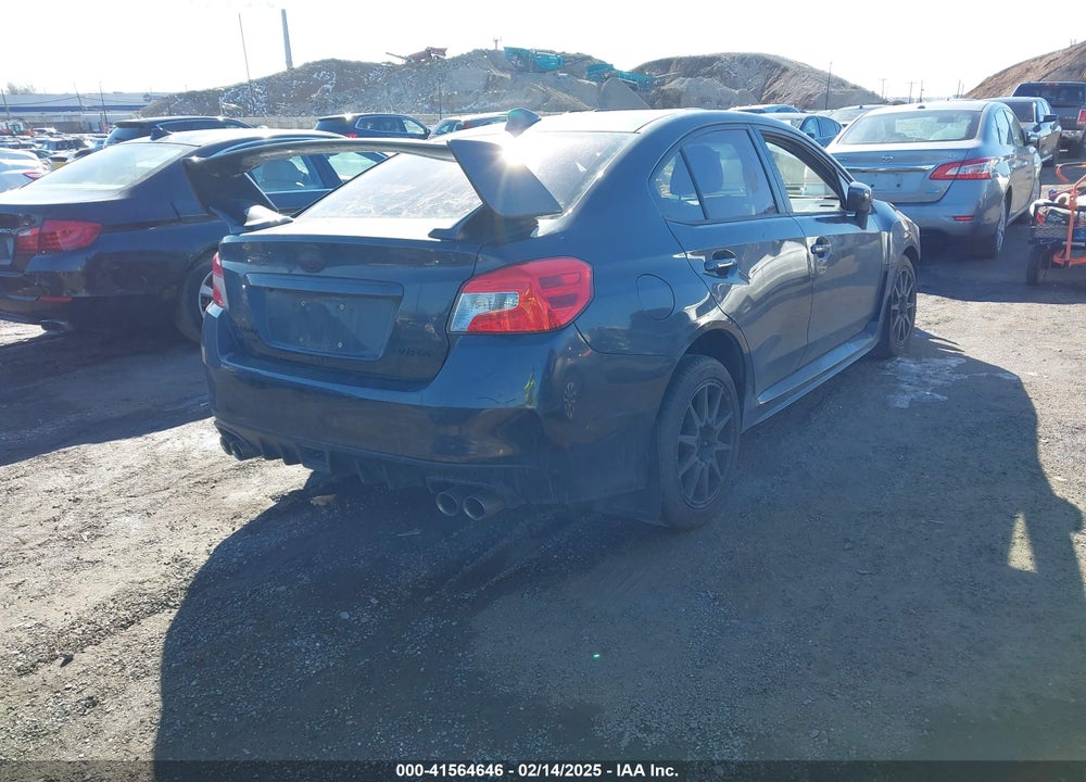 2016 SUBARU WRX VIN: JF1VA1J64G9822856