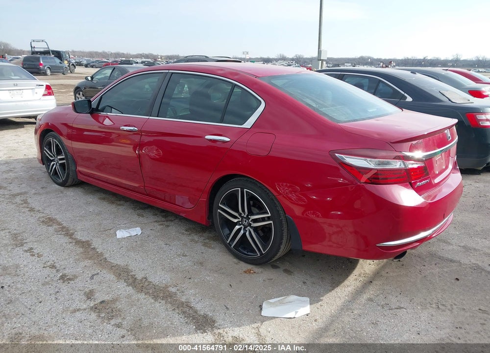 2016 HONDA ACCORD VIN: 1HGCR2F5XGA148583