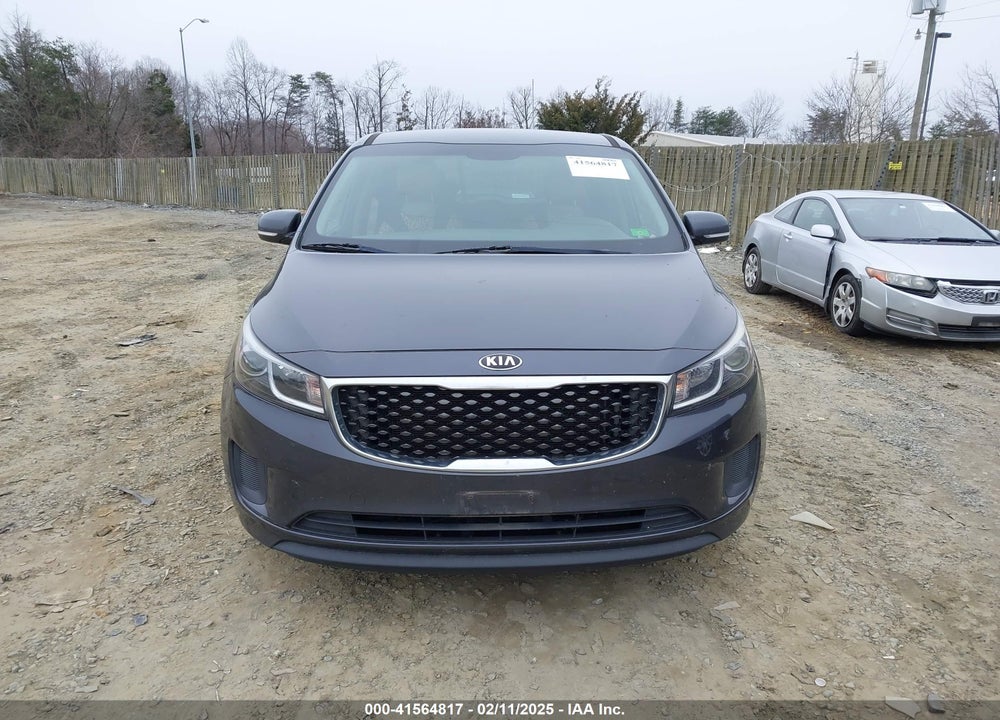 2017 KIA SEDONA LX VIN: KNDMB5C15H6232860