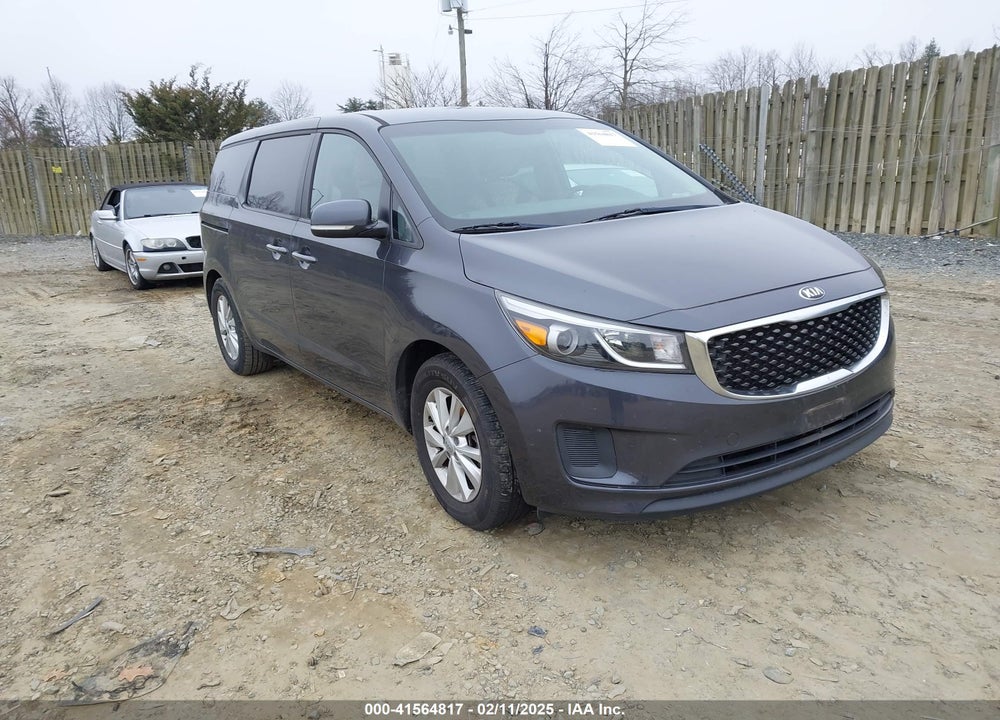 2017 KIA SEDONA LX VIN: KNDMB5C15H6232860
