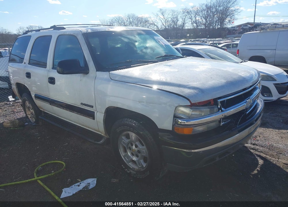 2001 CHEVROLET TAHOE LS VIN: 1GNEC13T51J138600