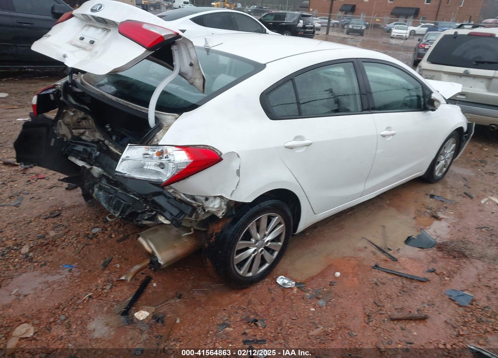 2014 KIA FORTE VIN: KNAFX4A68E5168122