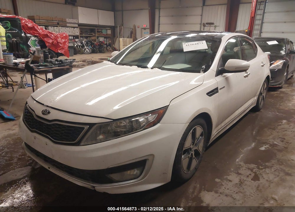 2013 KIA OPTIMA HYBRID VIN: KNAGM4AD0D5062161