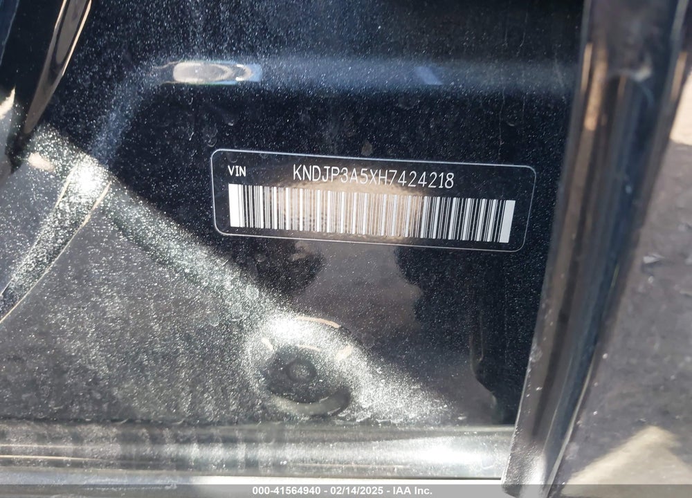 2017 KIA SOUL VIN: KNDJP3A5XH7424218