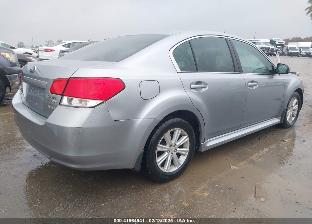2011 SUBARU LEGACY VIN: 4S3BMBG69B3264192