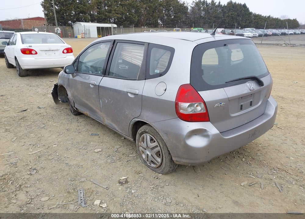 2008 HONDA FIT VIN: JHMGD38448S054802