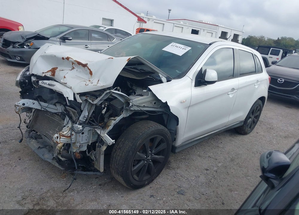 2015 MITSUBISHI OUTLANDER SPORT ES VIN: 4A4AP3AU6FE045273