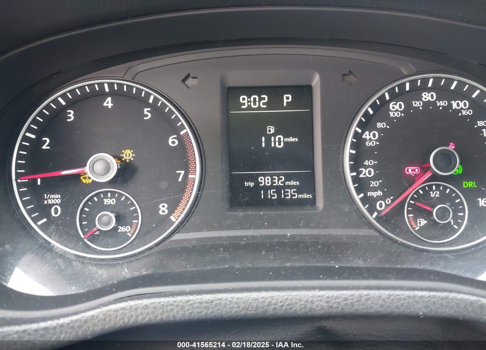 2014 VOLKSWAGEN PASSAT VIN: 1VWAT7A3XEC095182