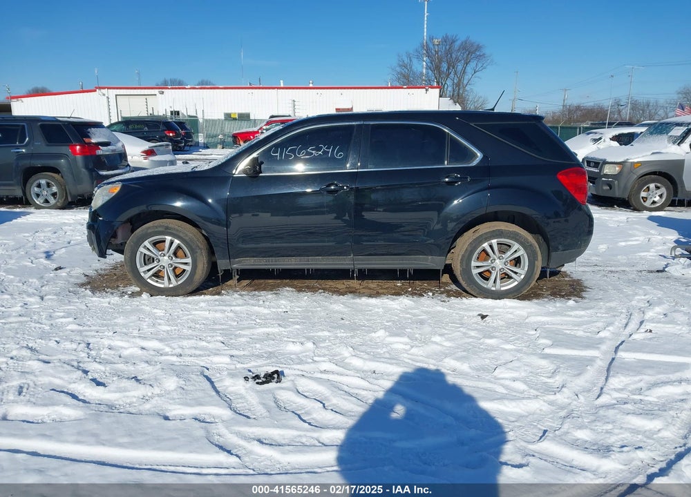 2013 CHEVROLET EQUINOX LS VIN: 2GNALBEK3D6420499