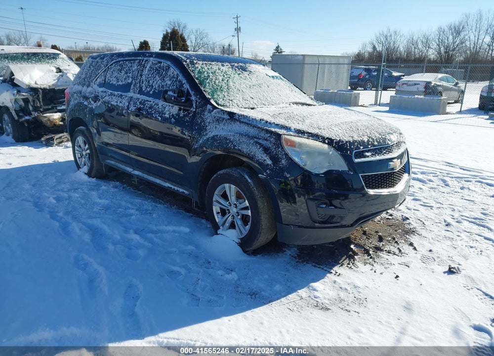 2013 CHEVROLET EQUINOX LS VIN: 2GNALBEK3D6420499