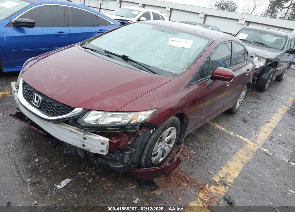 2015 HONDA CIVIC VIN: 2HGFB2F52FH531564