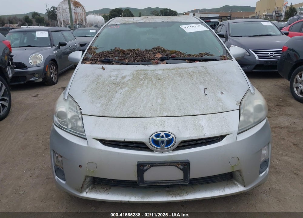 2011 TOYOTA PRIUS THREE VIN: JTDKN3DU4B5301563