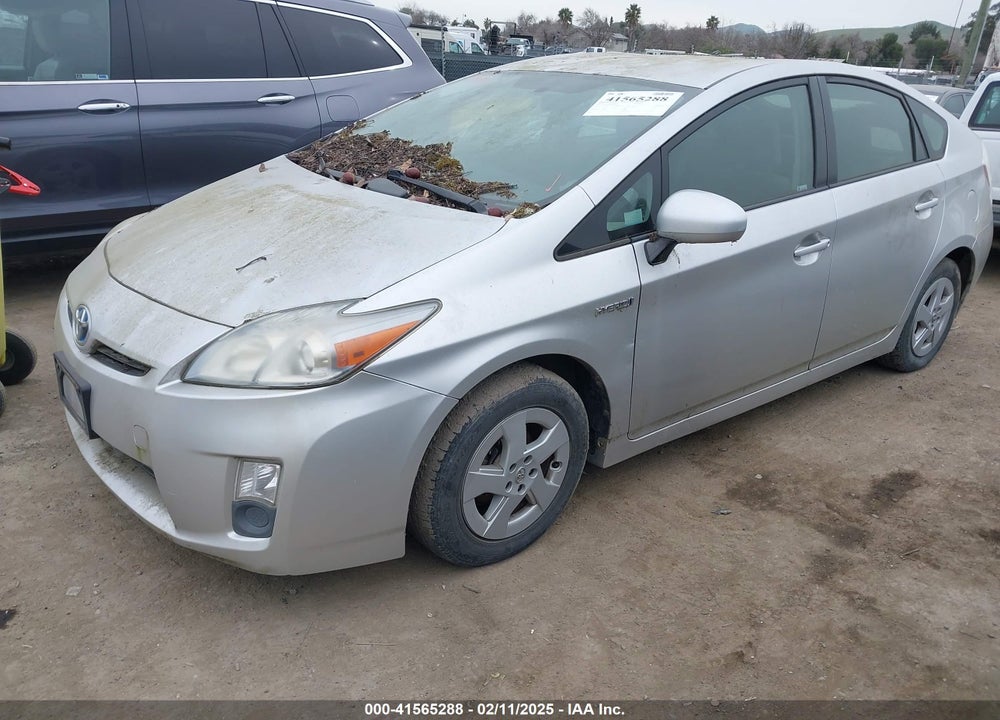 2011 TOYOTA PRIUS THREE VIN: JTDKN3DU4B5301563