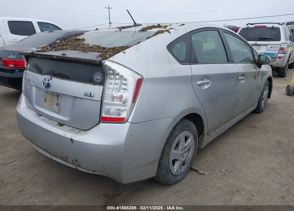 2011 TOYOTA PRIUS THREE VIN: JTDKN3DU4B5301563