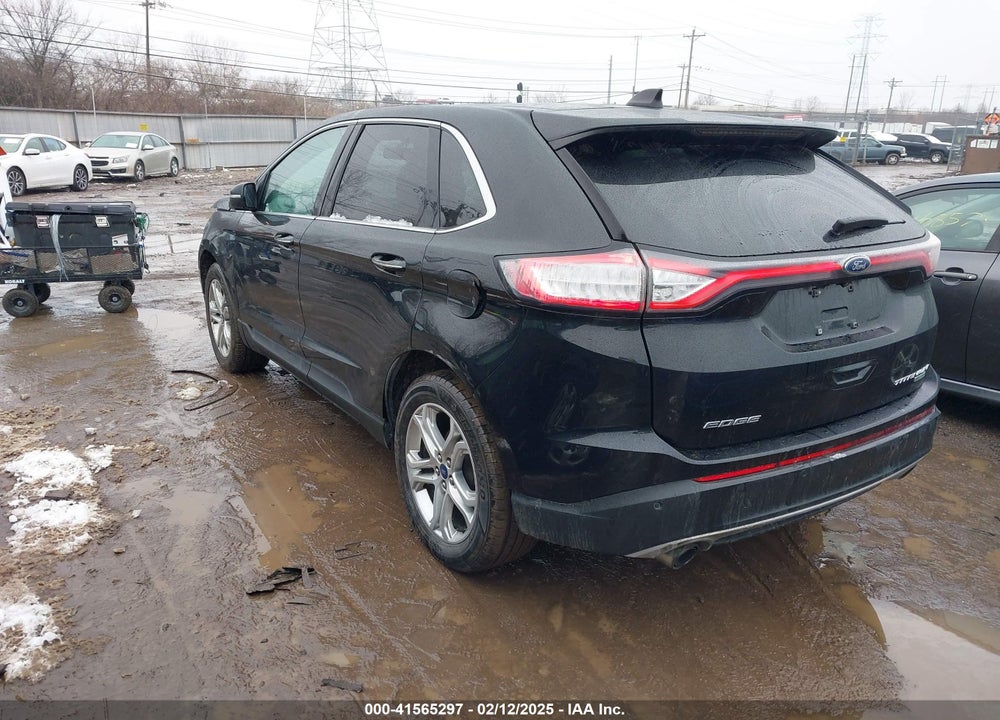 2018 FORD EDGE TITANIUM VIN: 2FMPK3K92JBB41606