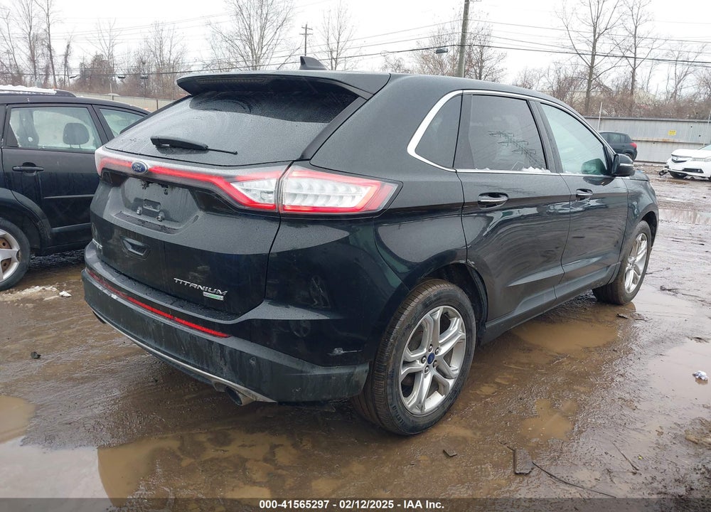 2018 FORD EDGE TITANIUM VIN: 2FMPK3K92JBB41606