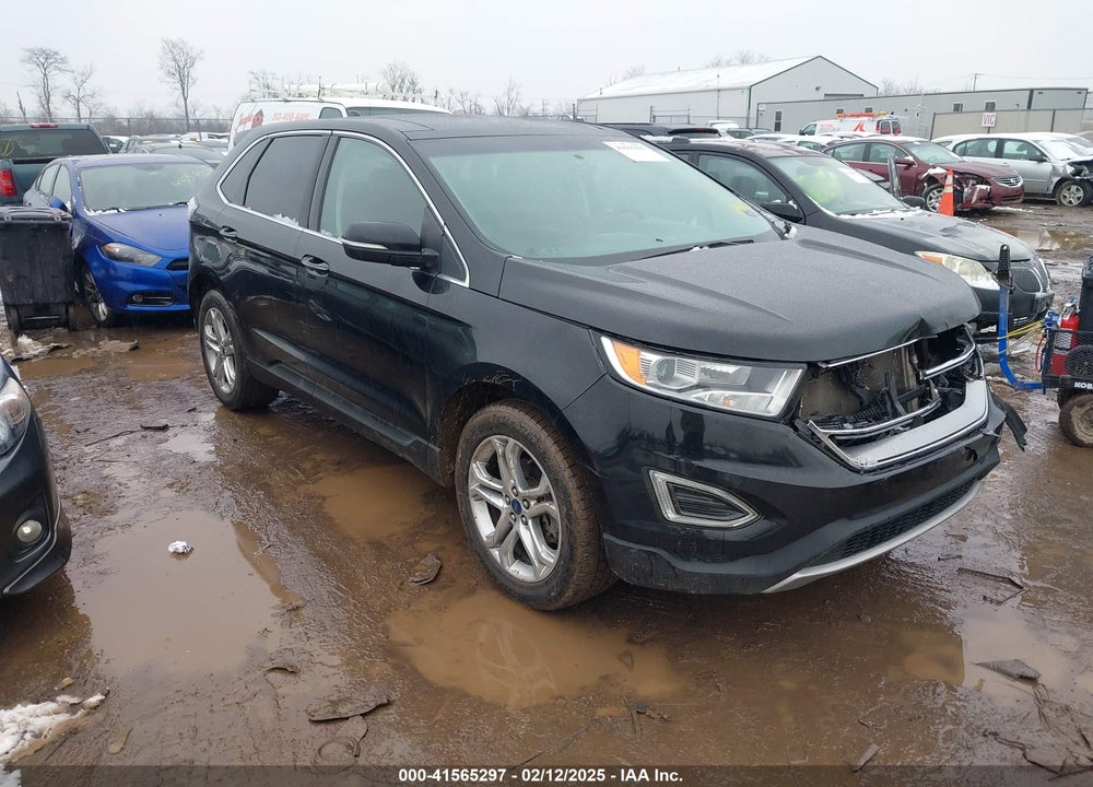 2018 FORD EDGE TITANIUM VIN: 2FMPK3K92JBB41606
