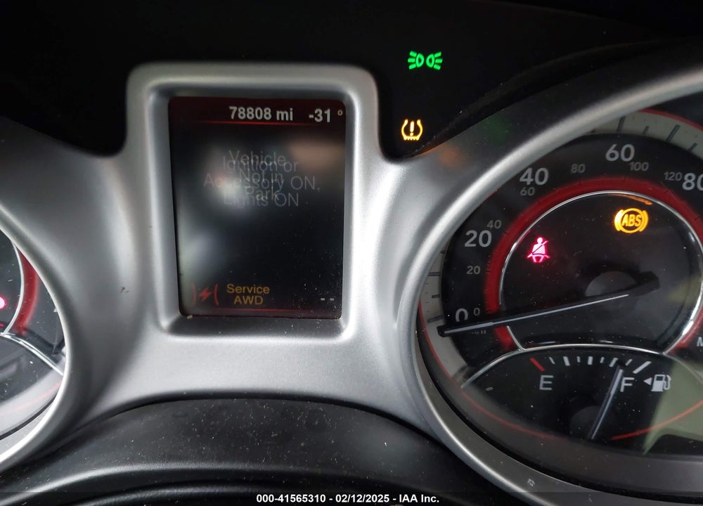 2016 DODGE JOURNEY SXT VIN: 3C4PDDBG7GT140824