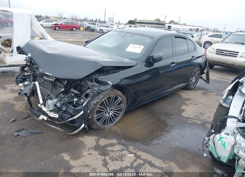 2018 BMW 530E VIN: WBAJA9C52JB033310