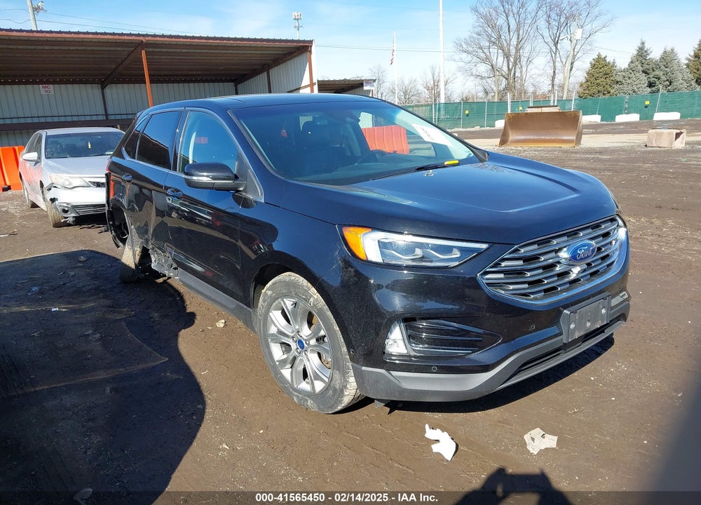 2019 FORD EDGE TITANIUM VIN: 2FMPK4K94KBC02462