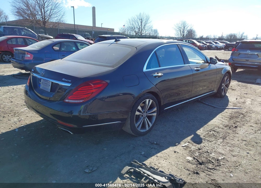 2015 MERCEDES-BENZ S 550 VIN: WDDUG8FB9FA070111