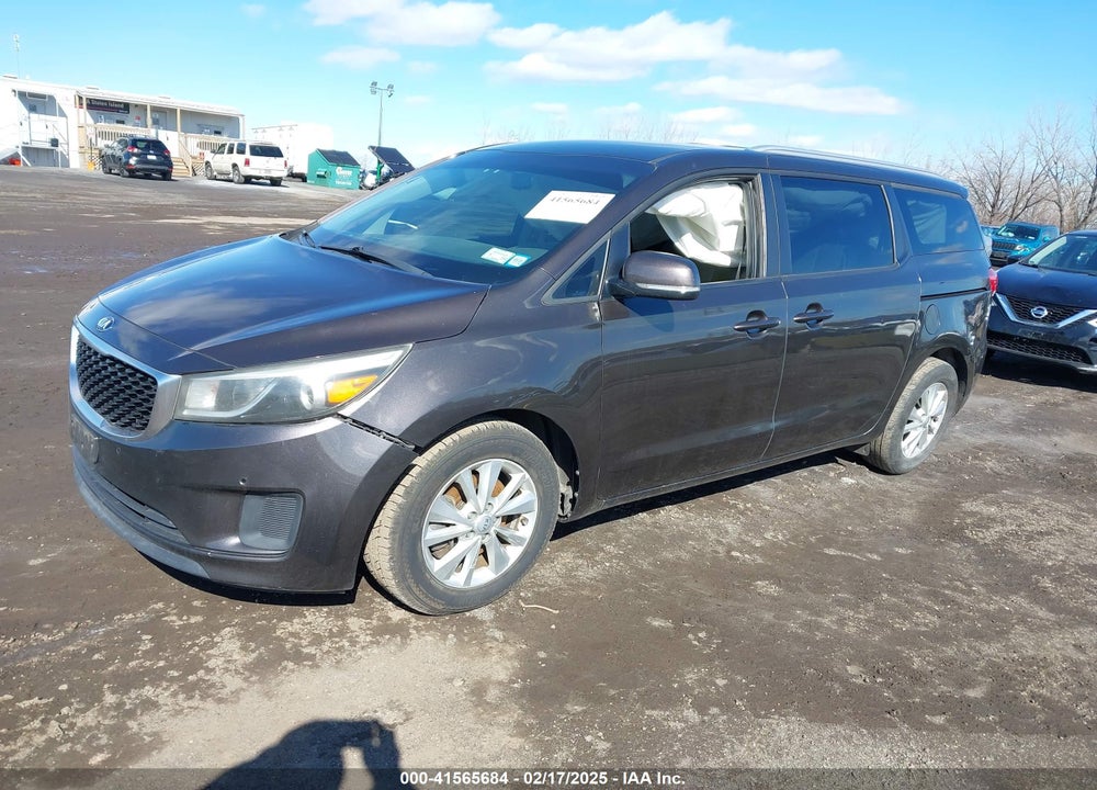 2017 KIA SEDONA LX VIN: KNDMB5C10H6331991