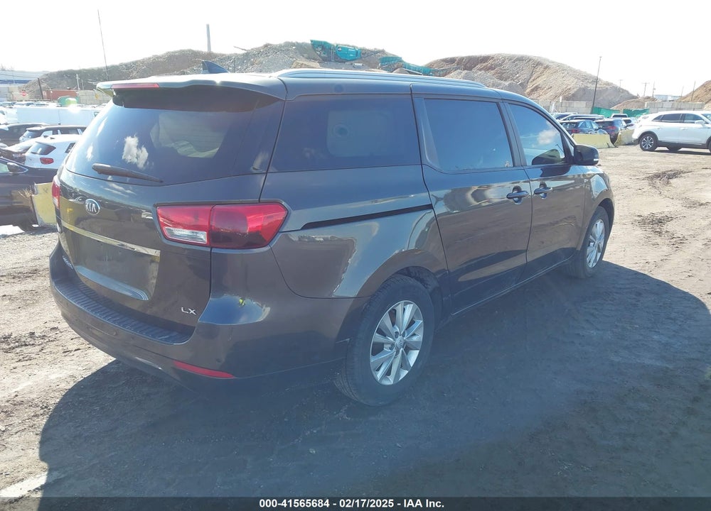 2017 KIA SEDONA LX VIN: KNDMB5C10H6331991