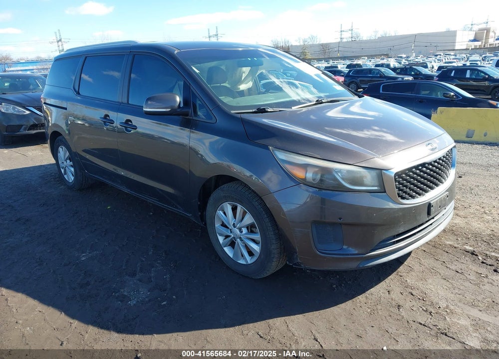 2017 KIA SEDONA LX VIN: KNDMB5C10H6331991