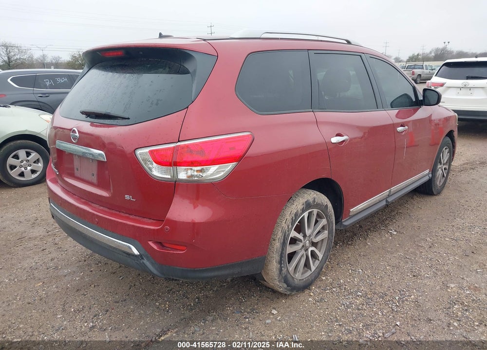 2013 NISSAN PATHFINDER SL VIN: 5N1AR2MN4DC675801