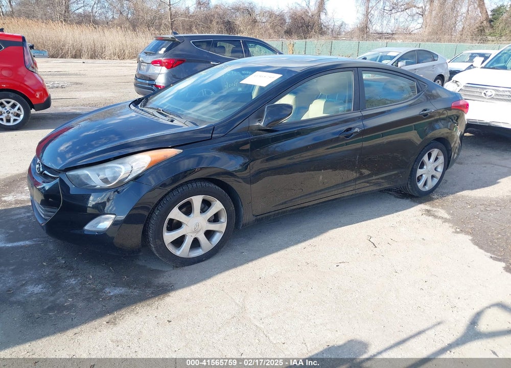 2011 HYUNDAI ELANTRA LIMITED VIN: 5NPDH4AE5BH076198