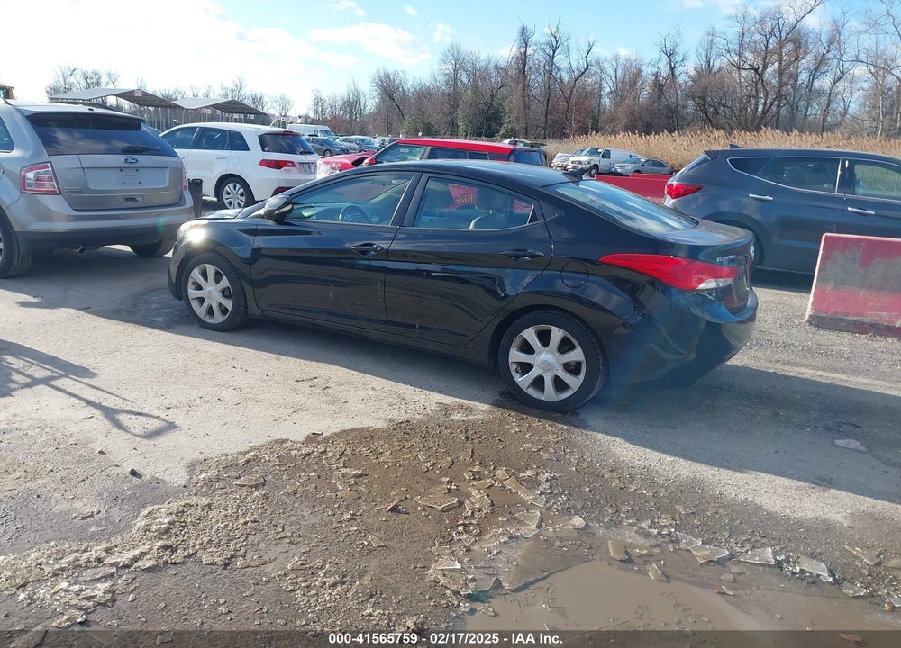 2011 HYUNDAI ELANTRA LIMITED VIN: 5NPDH4AE5BH076198