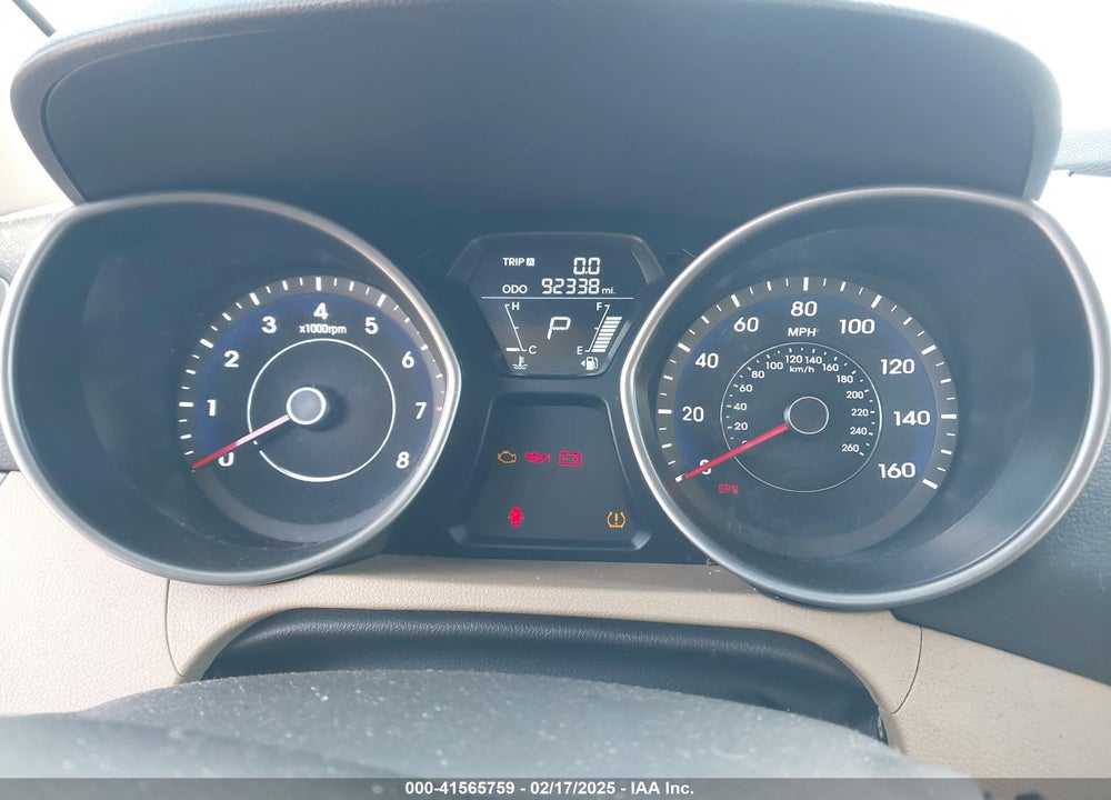 2011 HYUNDAI ELANTRA LIMITED VIN: 5NPDH4AE5BH076198