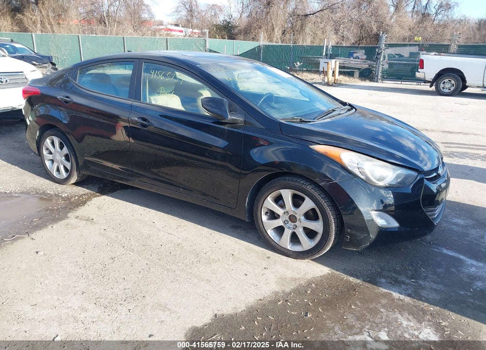 2011 HYUNDAI ELANTRA LIMITED VIN: 5NPDH4AE5BH076198