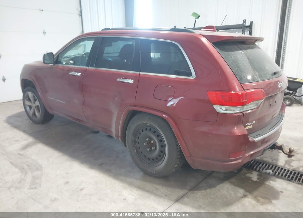 2014 JEEP GRAND CHEROKEE OVERLAND VIN: 1C4RJFCG6EC121198