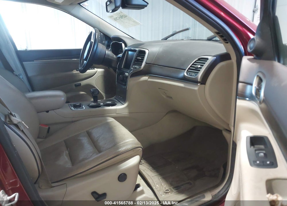2014 JEEP GRAND CHEROKEE OVERLAND VIN: 1C4RJFCG6EC121198