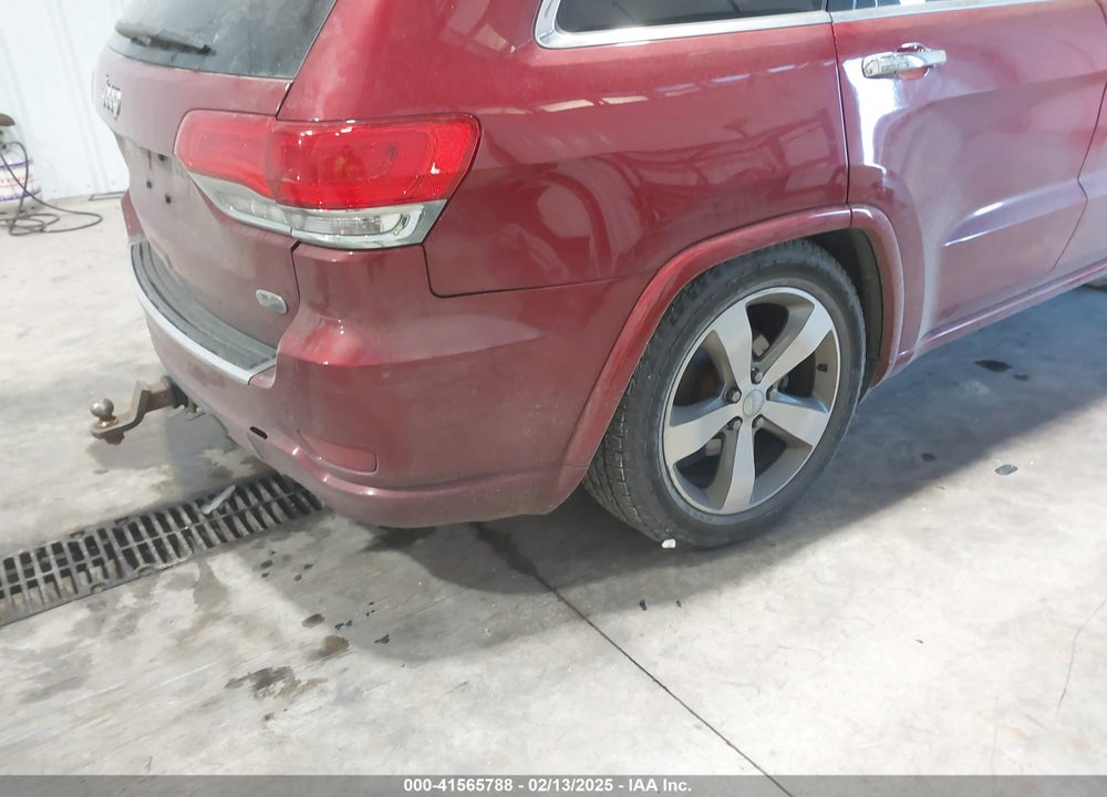2014 JEEP GRAND CHEROKEE OVERLAND VIN: 1C4RJFCG6EC121198