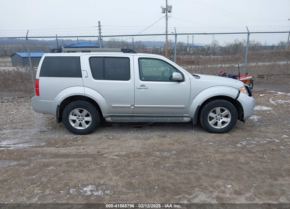 2012 NISSAN PATHFINDER SV VIN: 5N1AR1NB3CC638249