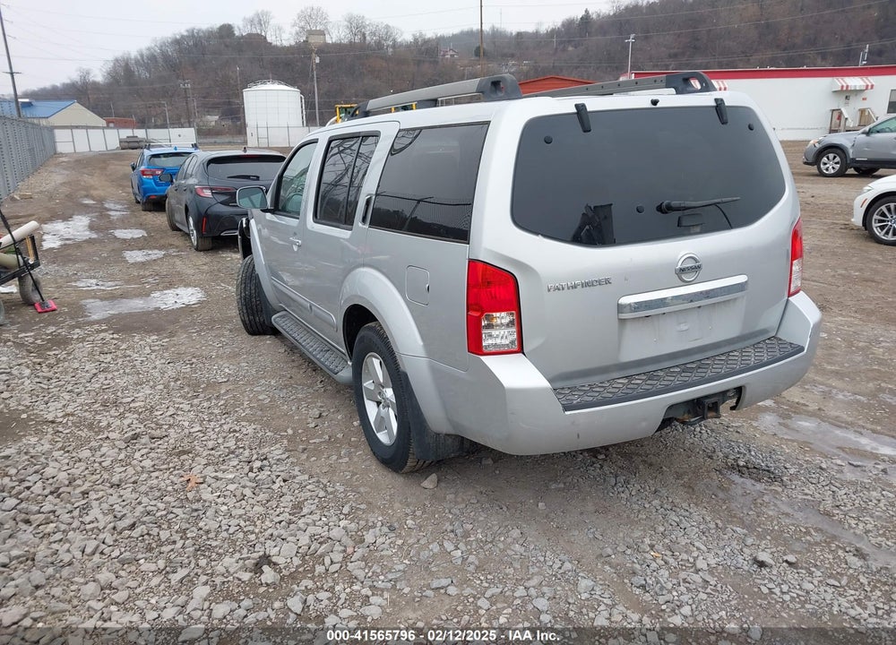 2012 NISSAN PATHFINDER SV VIN: 5N1AR1NB3CC638249